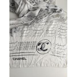 Chanel-Foulards-Blanc