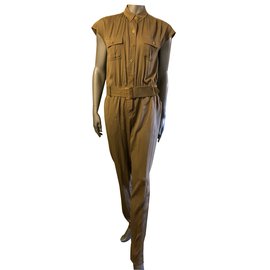 Autre Marque Combinaison Gant Beige