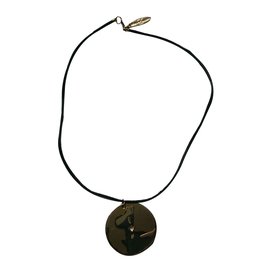 Isabel Marant-Necklaces-Black,Golden