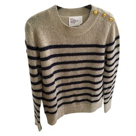 Leon & Harper Meryl Beige Marineblau