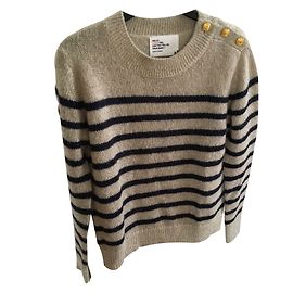 Leon & Harper Meryl Beige Bleu Marine