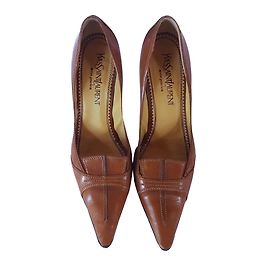 Yves Saint Laurent Heels Light brown