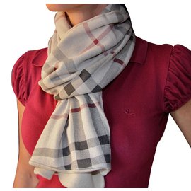 Burberry-Scarves-Beige