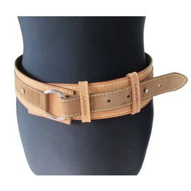 Lancel Cintos Marrom Caramelo