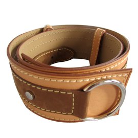 Lancel-Belts-Brown,Caramel