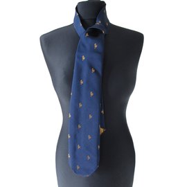 Hermès-Laços-Azul