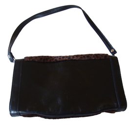 Longchamp-Handbags-Dark brown