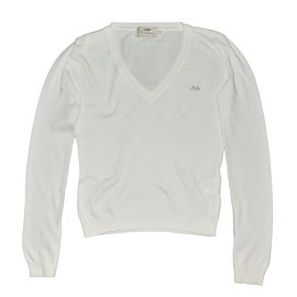 Thomas Burberry Strickwaren Weiß