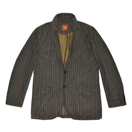 Hugo Boss-Blazers Jackets-Grey