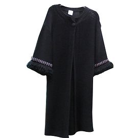 Red Valentino Weste aus Wolle Schwarz Schwarz