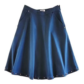 Moschino-Skirts-Blue