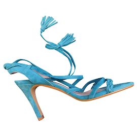 Ikks escarpins open toes Bleu