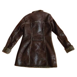 Autre Marque-DreiMaster Coats-Dark brown