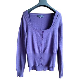 Sportmax Malhas Roxo