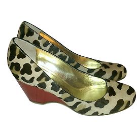 Escarpins Giuseppe Zanotti Imprimé Léopard Cuir 37 Imprimé léopard