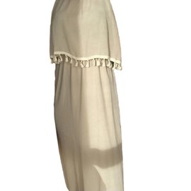 Autre Marque Maxikleid Braun Braun