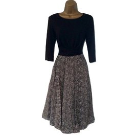 Hobbs Dresses Black Cream