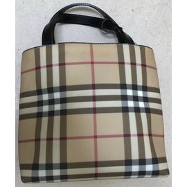 Burberry-Cabas mini tote bag nova check-Multicolore