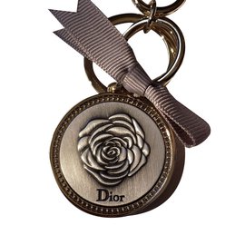 Christian Dior-Taschenanhänger-Silber