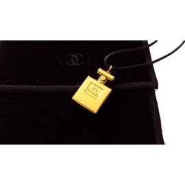 Chanel-Necklaces-Golden