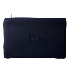 Clutch Dior Preta em Sintético Preto