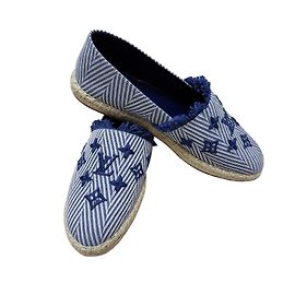 Louis Vuitton Mokassin Blau