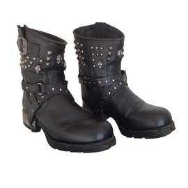 Autre Marque-Boots-Black