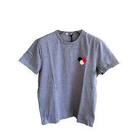T-shirt da uomo basic Moncler Grigio