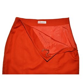 Karl Lagerfeld-Skirts-Orange