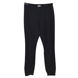 Balenciaga-Pants, leggings-Black