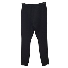 Balenciaga-Pants, leggings-Black