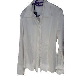 Autre Marque Guess Marciano White Cotton Blouse White