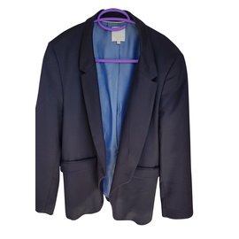 Pablo De Gerard Darel Navy Blue Wool Jacket Navy blue