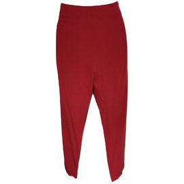 Moschino Cheap And Chic-calça, leggings-Vermelho