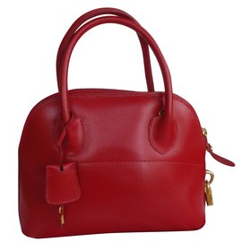 Autre Marque-Vintage Handbag-Red