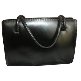 Autre Marque-Vintage Handbag-Black