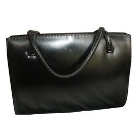Autre Marque-Vintage Handbag-Black