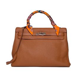 Hermès Kelly 35 Caramel Leather Handbag Caramel