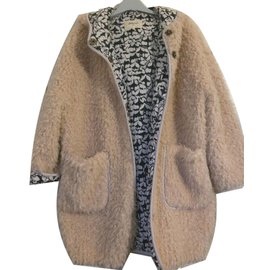 Bellerose Abrigos, Ropa de calle Rosa Beige Carne