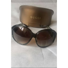 Gucci-Oculos escuros-Castanho escuro