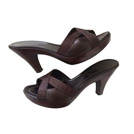 Fendi Mules Brown