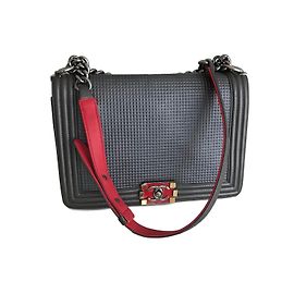 Chanel Boy New Medium Cinza