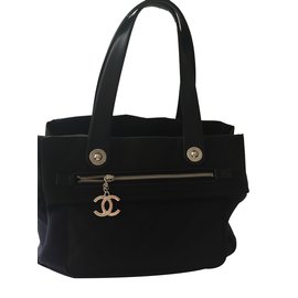 Chanel-Cloth Bag-Blue