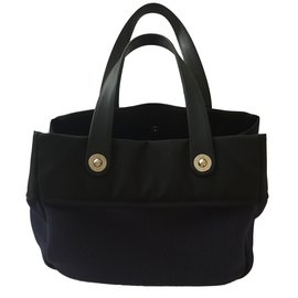 Chanel-Cloth Bag-Blue