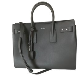 Saint Laurent-Handbags-Dark grey