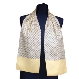 Hermès-Men Scarves-Yellow