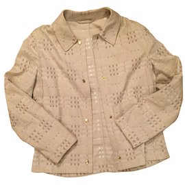 Burberry-Chaquetas-Beige