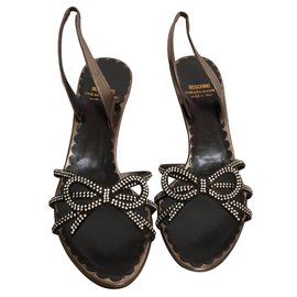 Moschino Cheap And Chic-Sandalias-Bronce