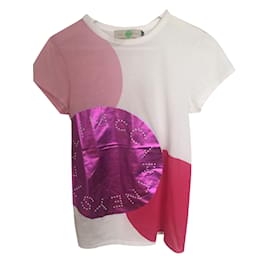 Stella Mc Cartney Stella McCartney Top de algodón blanco Blanco