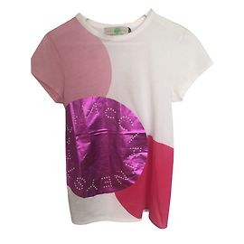 Stella Mc Cartney Stella McCartney Top en coton blanc Blanc